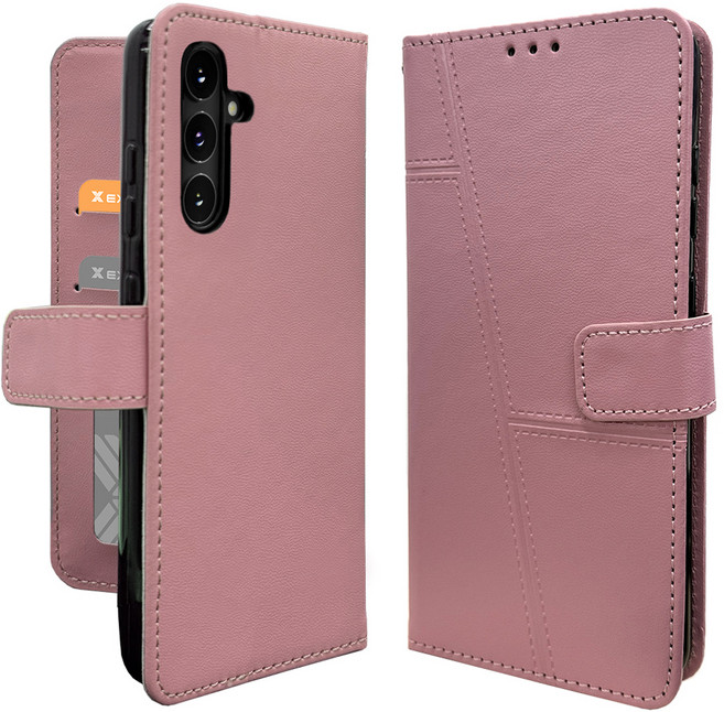 엑씨 베이직 패턴 다이어리 휴대폰 케이스