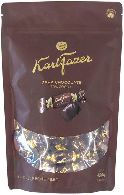 칼파제르 다크 초콜릿, 1개, 400g