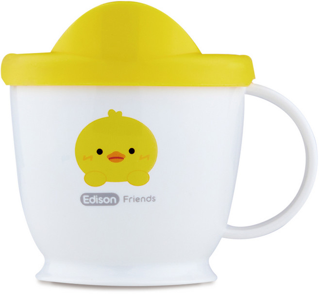 에디슨 프렌즈 처음 배우는 스텐 한손컵 240ml, 오리, 1개