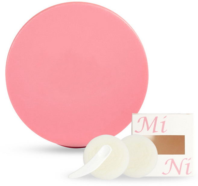 셀프천사 미니 DIY 비비 쿠션 케이스 5g, 핑크 무지, 1개