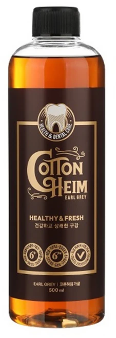 코튼하임 얼그레이 민트향 가글액, 500ml, 1개 - 쿠팡