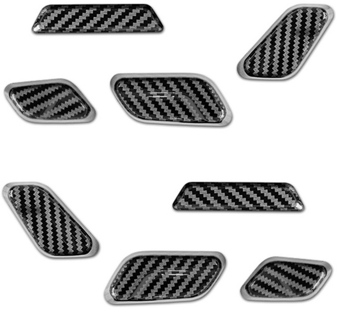 EV9 튜닝 시트레버 몰딩 CEV9-2307-11, 유광카본, 라인