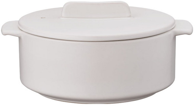 담음공방 이브라 내열냄비, 21cm, 화이트, 1개