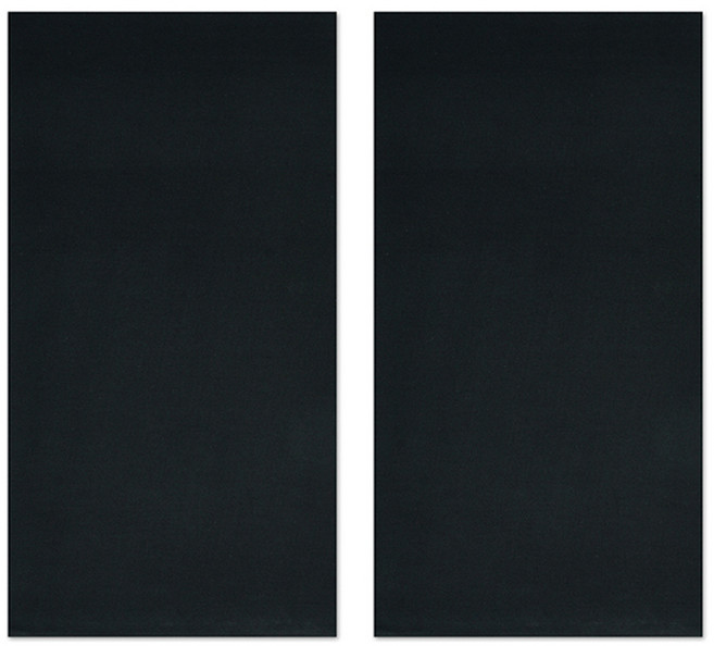 아리코 패딩 셀프 수선 패치 무지 10 x 20.5cm, 블랙, 2개