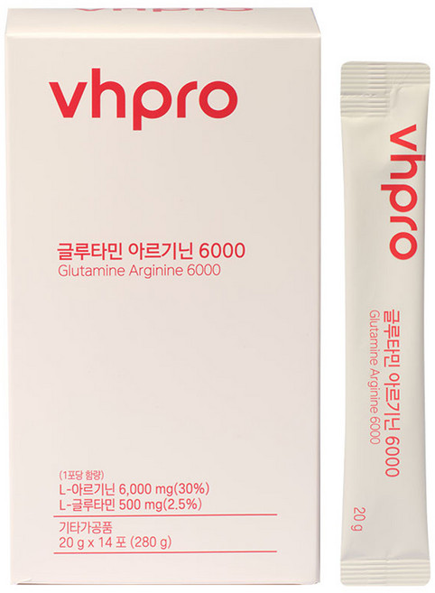 비타민하우스 글루타민 아르기닌 6000 14p, 14정, 1개