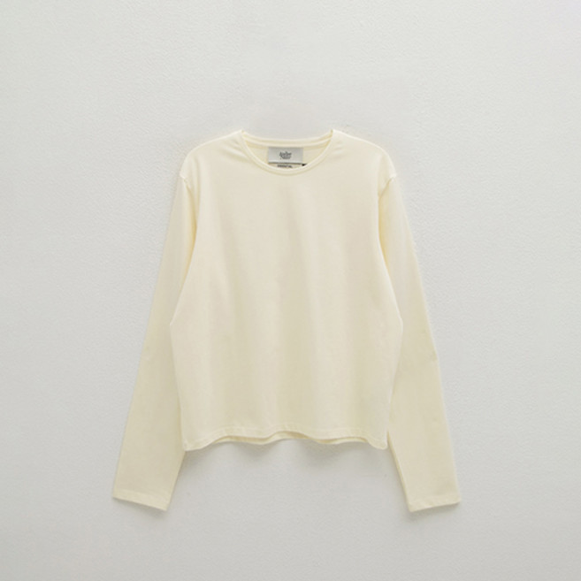 아틀리에나인 여성용 에센셜 실켓 스탠다드 티셔츠 T-6790