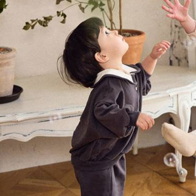 BEBENINE 嬰幼兒圓領水手服套裝