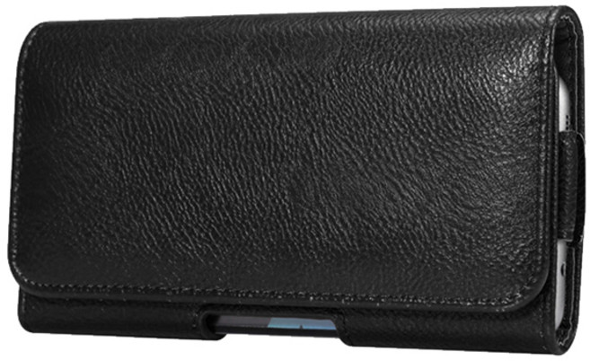 다연경 파우치 허리 벨트 다용도 휴대폰 케이스 소 JR003, 블랙, 1개