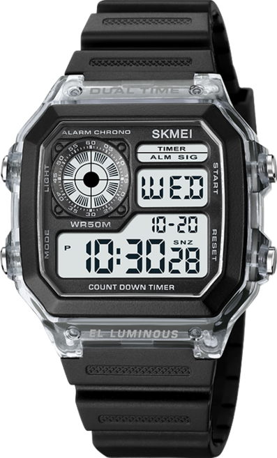 SKMEI 디지털 전자 손목시계 1998