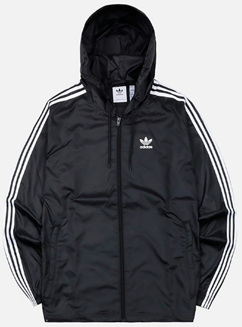 adidas 愛迪達 adicolor 3S WIND BREAKER 連帽拉鍊外套