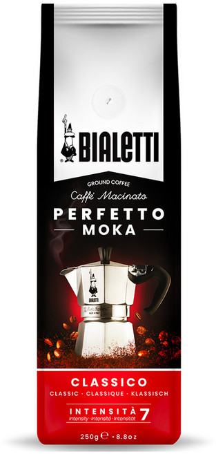 비알레띠 페르페토 분쇄 커피 클라시코, 모카포트(중간~고움), 250g, 1개