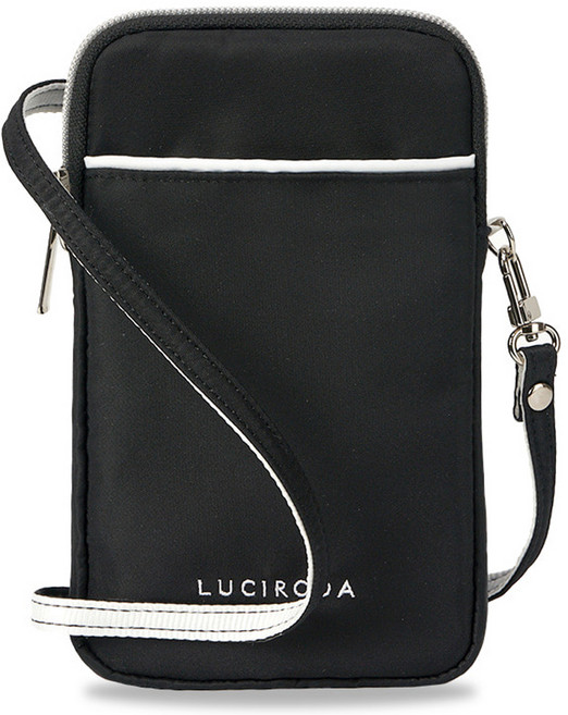 루시로다 사이드 힙시트 전용 휴대폰 미니 기저귀 가방 LUX101, 유니버스 블랙