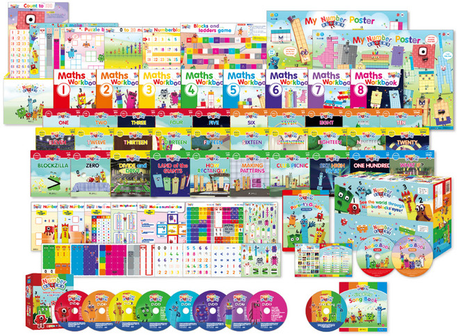 넘버블록스 러닝 세트, 펭귄랜덤하우스코리아