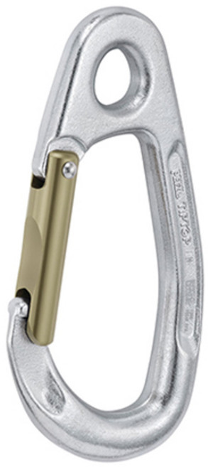 페츨 팁탑 스테인리스 등반산업용 탑 앵커 카라비너, 혼합색상, 1개