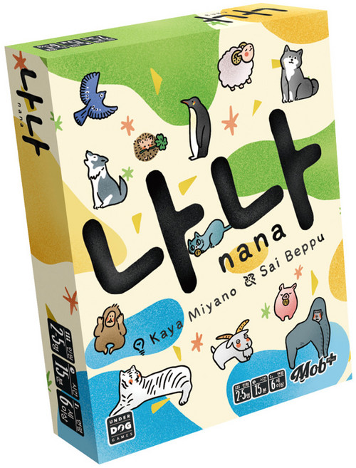 아스모디 나나 보드게임, 혼합색상, 1개