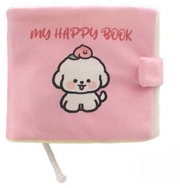 딩동펫 마이 해피북 노즈워크 장난감, 혼합색상, 1개