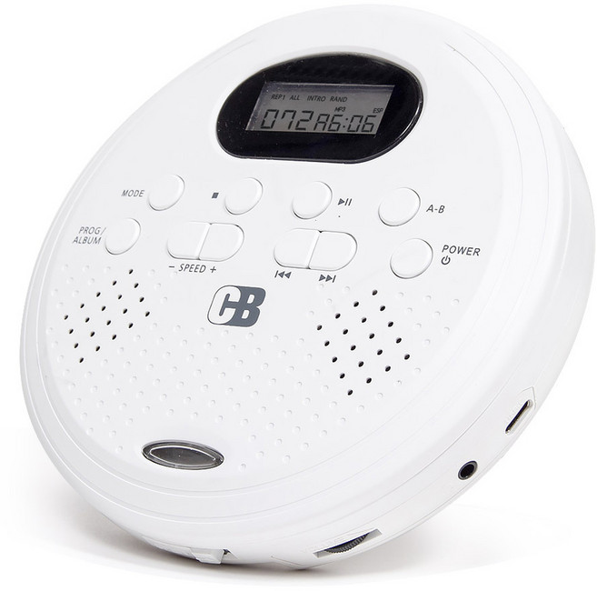 코비 MP3 CD플레이어, MP-CD567SP, 화이트