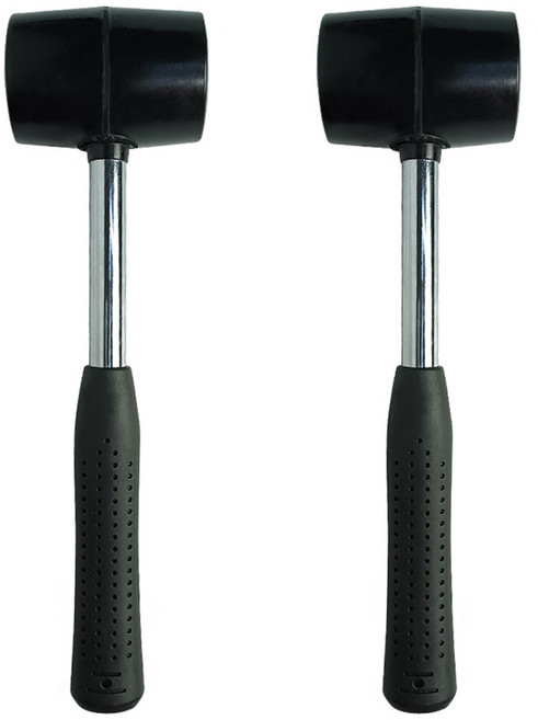 월드크린 트리플 고무망치 400g, 2개