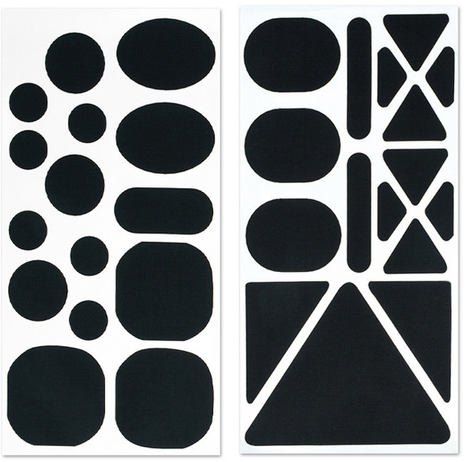 아리코 패딩 셀프 수선 패치 타입B + 타입C 세트, 블랙, 1개