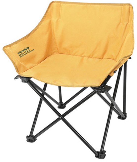 스노우라인 레아 캠핑 체어, 옐로우머스터드, 1개