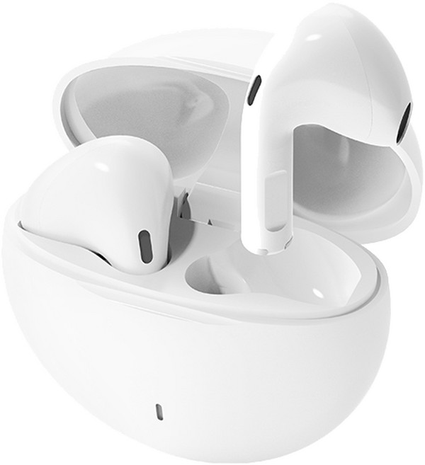 엑토 고음질 미니 무선 터치 이어버드 블루투스 이어폰, TWS-20, 화이트