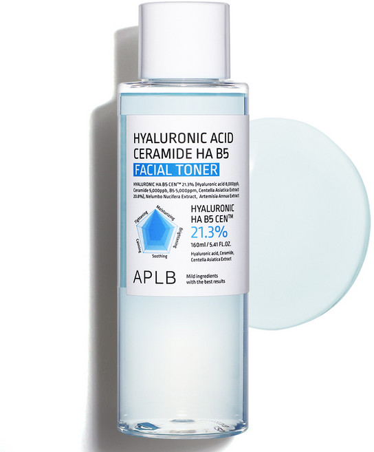 APLB 히알루론산 세라마이드 HA B5 페이셜 토너, 1개, 160ml
