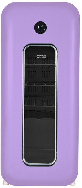 와사비망고 미니 와인셀러 48L 자가설치 15병, 라일락, WM-50RCS