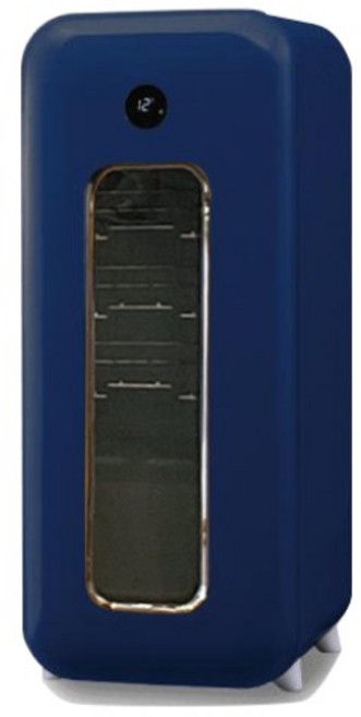 와사비망고 미니 와인셀러 48L 자가설치 15병, 네이비, WM-50RCS