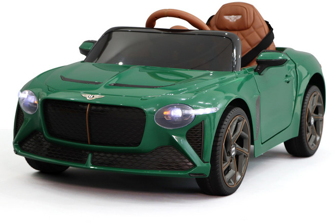 씨투엠뉴 유아용 NEW 럭셔리 쿠페 벤틀리 바칼라 전동차, 그린, 1개