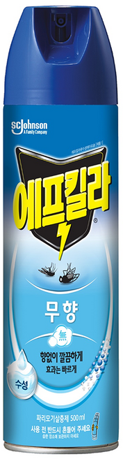 에프킬라 수성 에어로졸 살중제 무향, 500ml, 1개