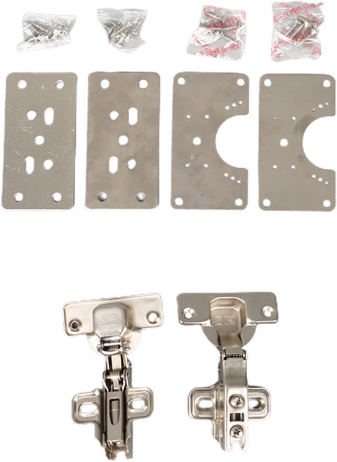 올고르 싱크대 110도 아웃도어 경첩 보강판, 2세트