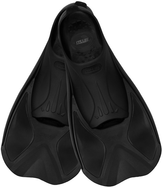 ITS LIFE 自由潛水 Bluetah 短蛙鞋 + 網袋 + 定型器 2件組, 黑色