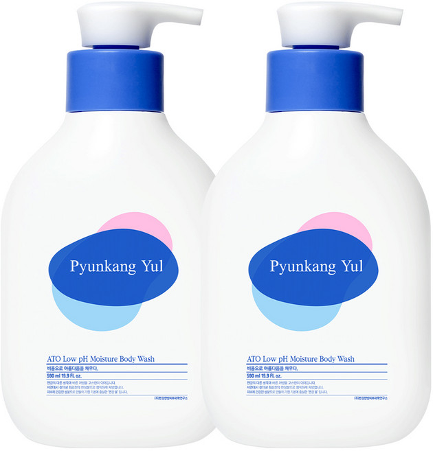 편강율 아토 약산성 보습 바디워시, 590ml, 2개