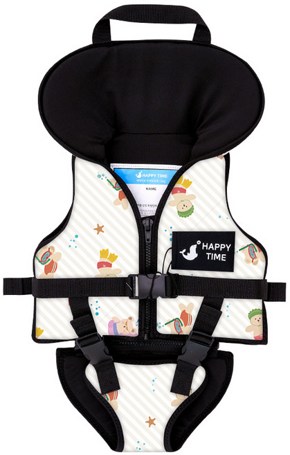 베베누보해피타임 아동용 힙쉴드 구명조끼, 스위밍고, 1개