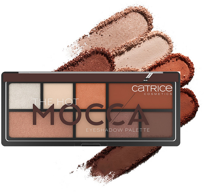 캐트리스 더 아이섀도우 팔레트, 1개, 02 더 핫모카