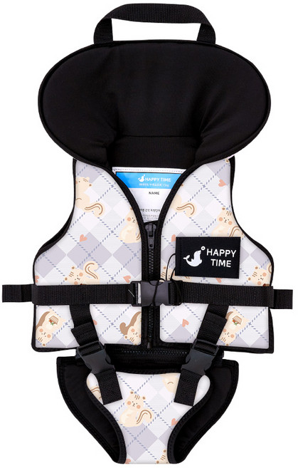 베베누보해피타임 아동용 힙쉴드 구명조끼, 쁘띠다람, 1개