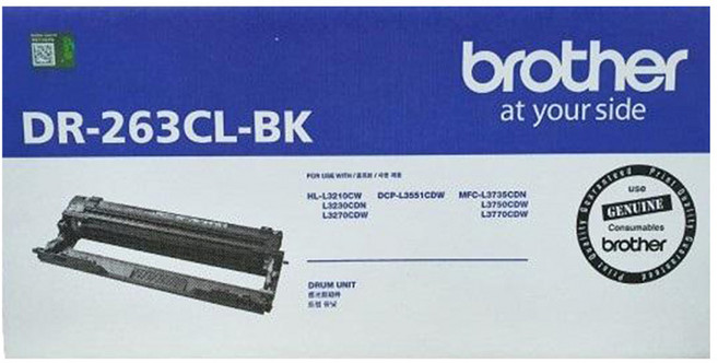 brother 兄弟牌 感光鼓, 1個, DR-263CL
