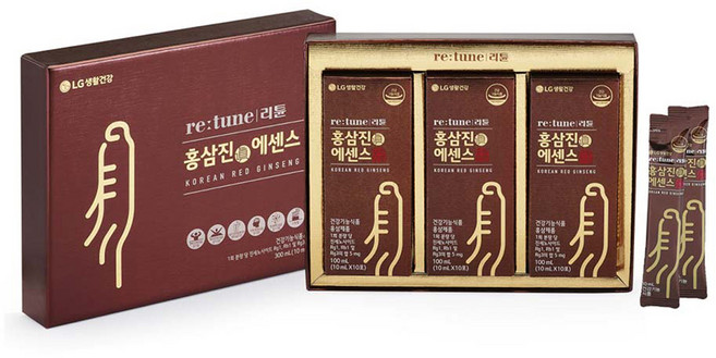 리튠 홍삼진 에센스 구증 구포, 300ml, 1개
