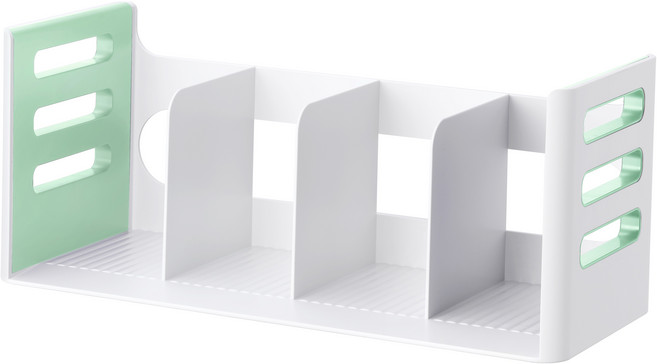 카파맥스 투톤 칼라 4단 책꽂이 1104g, 그린