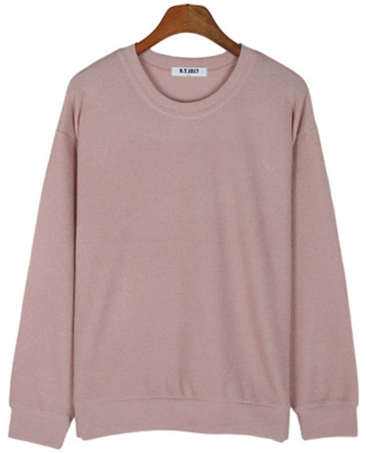 후리스타일 남성용 리브드 니트 라운드 스웨터 HRMZ_천무열