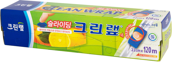 크린랩 슬라이딩 랩, 120m, 1개