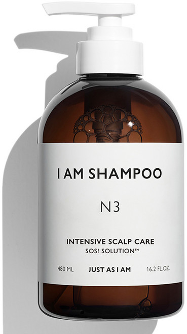 저스트에즈아이엠 아이엠 샴푸 인텐시브 스칼프케어 N3 허벌 그린향, 480ml, 1개