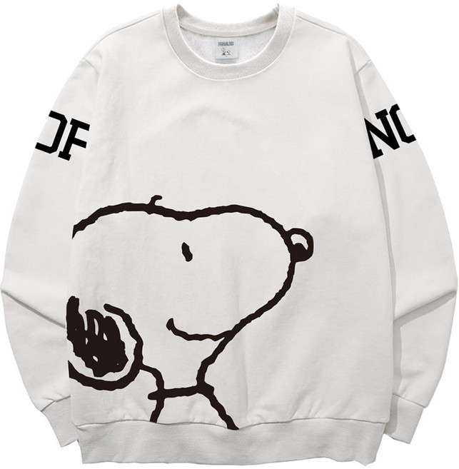 문컬렉션 남녀공용 피너츠 빅스누피 특양 맨투맨