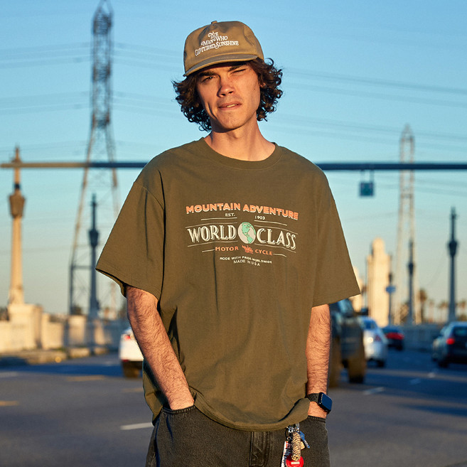 플루크 남녀공용 통기성 월드클래스 면 반팔티 FST312