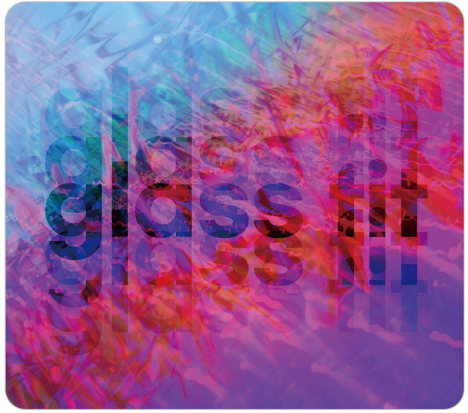 씽크웨이 글래스핏 마우스패드, 어비스, 1개