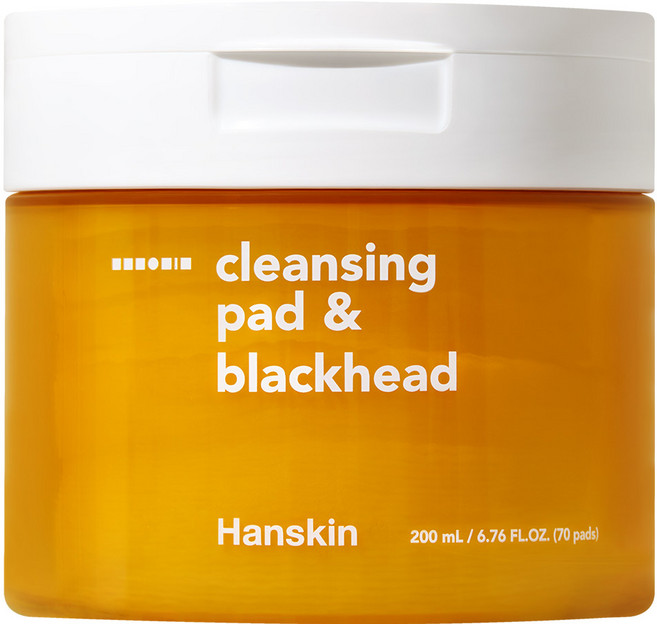 한스킨 클렌징 패드 앤 블랙헤드, 70매입, 1개