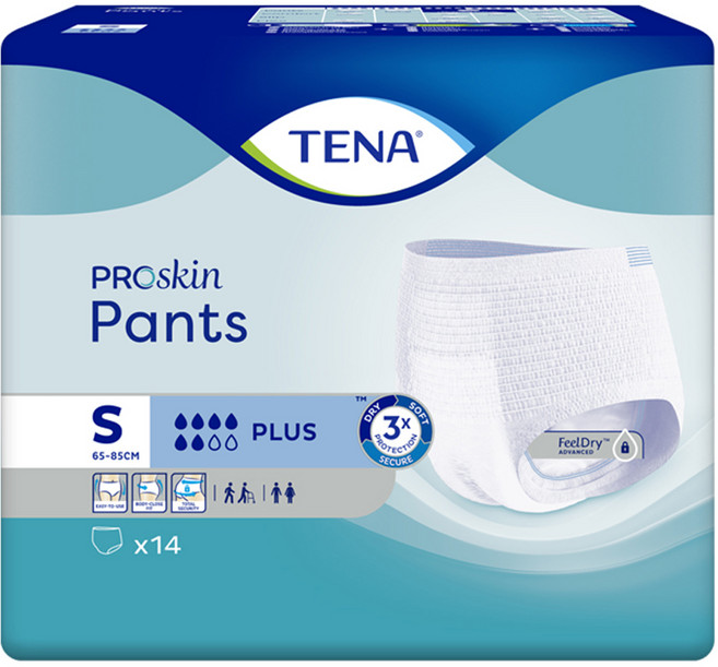 테나 언더웨어 플러스 성인기저귀, 소형, 14개입, 1개