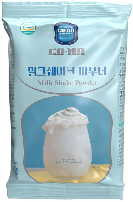코나 밀크쉐이크 파우더, 1개, 1개입, 1kg