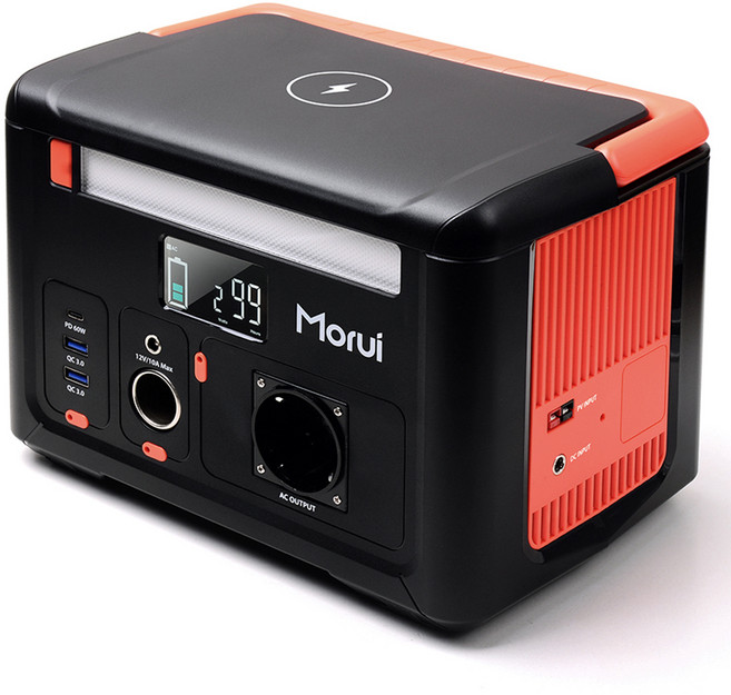 모루이 캠핑용 대용량 보조 배터리 MC600 PRO, 혼합색상, 1개