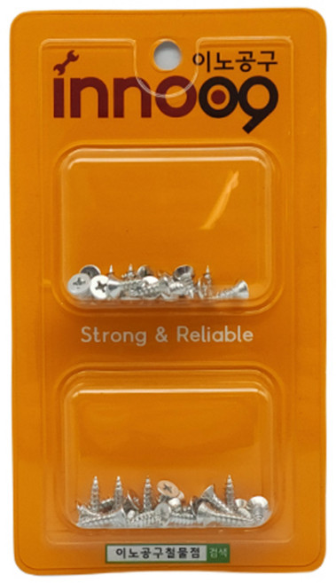 이노공구 범용 일반나사 2종 x 20p 세트 NIT102, 1세트